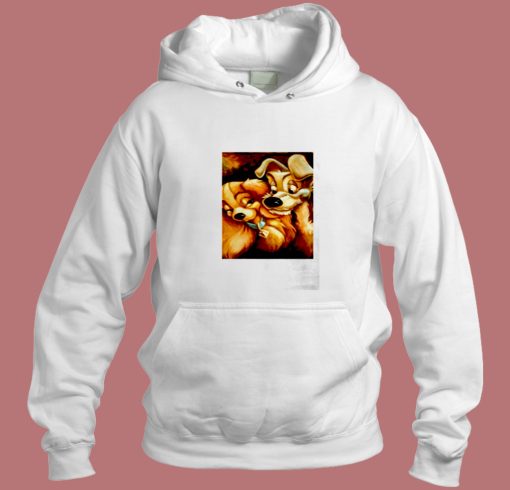 Disney Lady And The Tramp Love Dog Aesthetic Hoodie Style