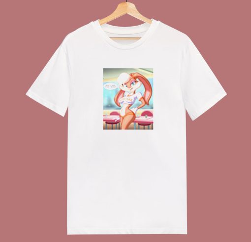 Disney Lola Bunny Hooters Sexy Cartoon 80s T Shirt