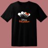 Disney Mickey And Minnie Halloween Quarantine Mask On Fun Together Holiday 007 80s T Shirt