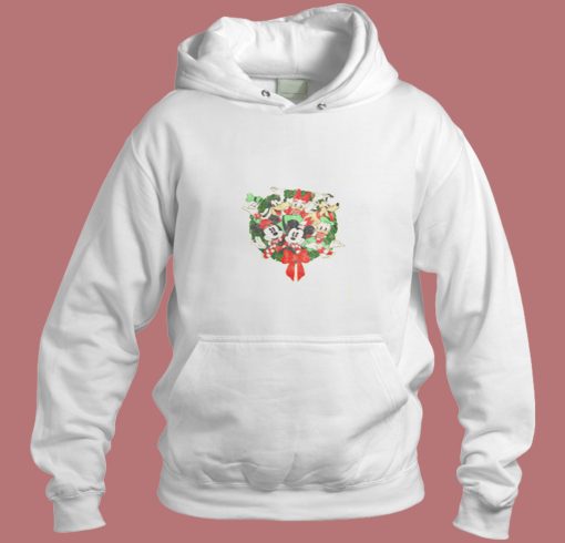 Disney Mickey Mouse Holiday Friends Aesthetic Hoodie Style