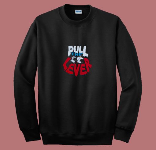 Disney The Emperors Pull The Lever 80s Sweatshirt