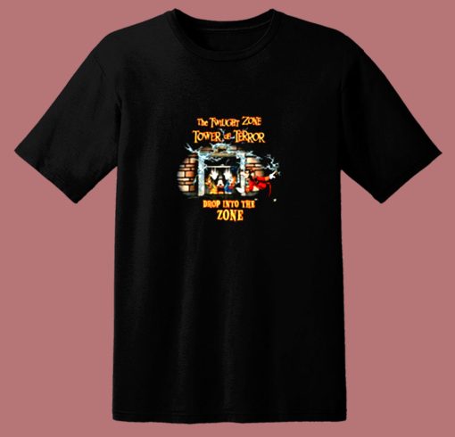 Disneyland The Twilight Zone Tower Of Terror 80s T Shirt