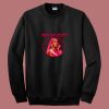 Doja Cat Laser Grid Portrait 80s Sweatshirt