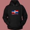 Dominican Republic Flag Distressed Pride 80s Hoodie