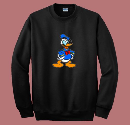 Donald Duck Cartoon Cute 80s Sweatshirt