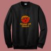 Donald Trump Or Treat Halloween 80s Sweatshirt