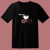 Donuts Coffee Bicycle 80s T Shirt