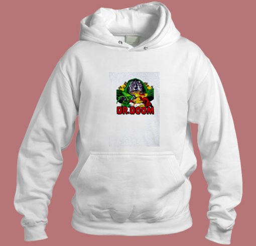 Dr Doom Vintage Bronze Age Comics Aesthetic Hoodie Style