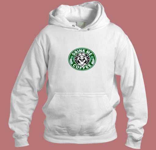 Drink Me Coffee Aesthetic Hoodie Style