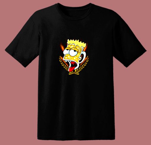 Drinking Beer With Bart Relax Party 80s T Shirt