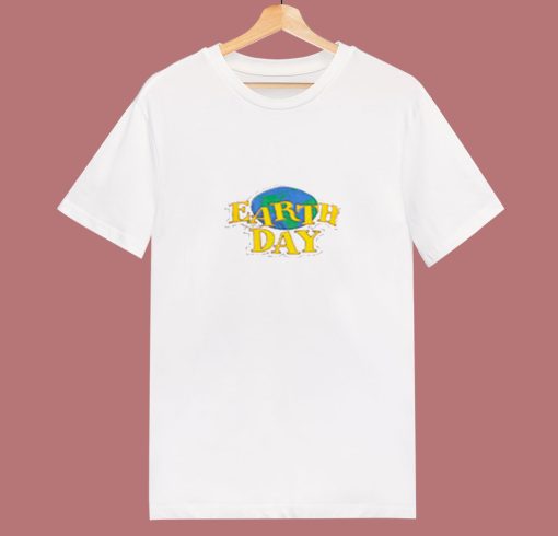 Earth Day Graphic 80s T Shirt