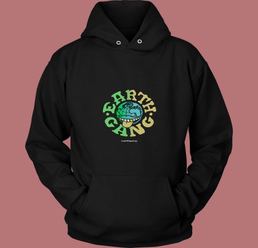 Earth Gang Ombre Globe 80s Hoodie