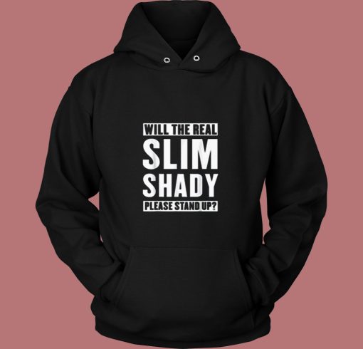 Eminem The Slim Shady Please Stand Up 80s Hoodie