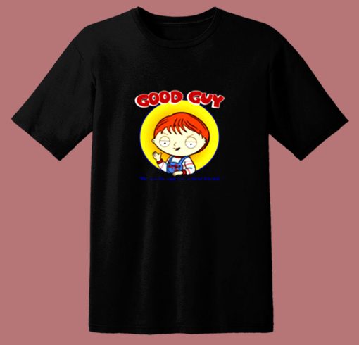 Family Guy X Childs Play Good Guy Chucky Stewie He Wants You 80s T Shirt