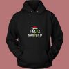 Feliz Navidad Vintage Christmas Cactus 80s Hoodie