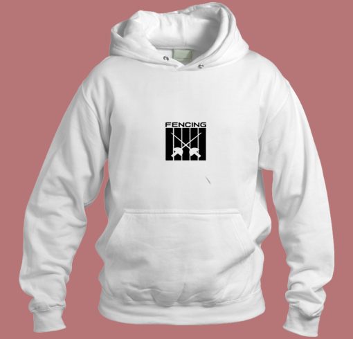 Fencing Degen Swords Aesthetic Hoodie Style