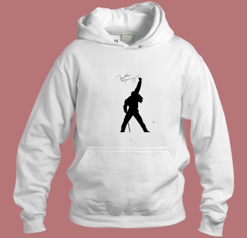 Freddie Mercury Signature Aesthetic Hoodie Style