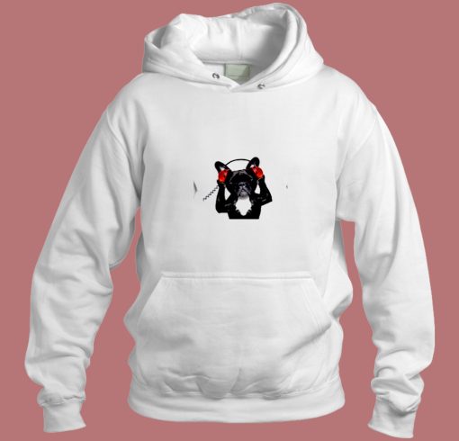 French Bulldog Dj Aesthetic Hoodie Style