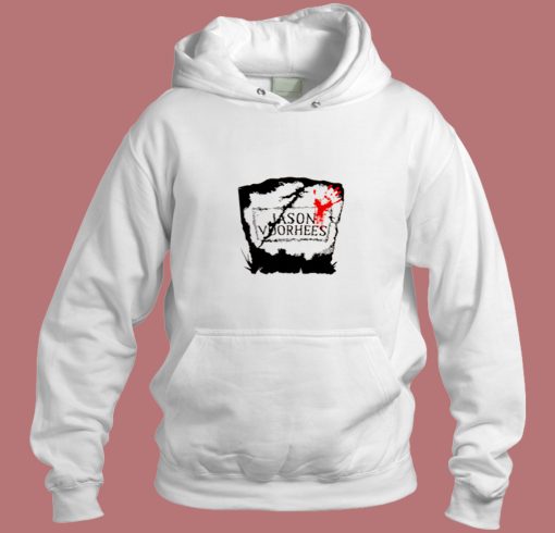 Friday The 13th Jason Voorhees Gravestone Aesthetic Hoodie Style