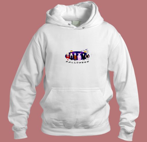 Friends Tv Show The One With The Halloween Party Aesthetic Hoodie Style