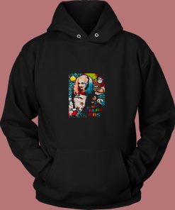 Fun Kult Batman Jocker Harley Quinn 80s Hoodie