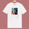 Funny Batgirl Grab Boobs Sexy Supergirl 80s T Shirt