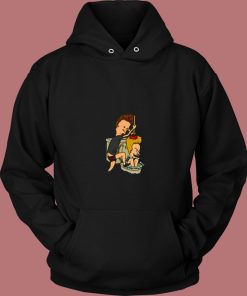 Funny Beavis And Butthead 80s Hoodie