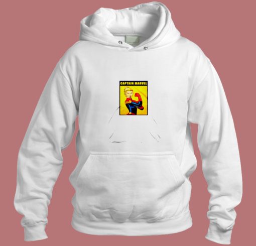 Funny Captain Marvel The Riveter Poster Aesthetic Hoodie Style