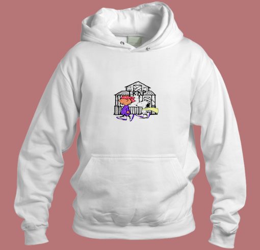 Funny Cute Snoopy Trap House Aesthetic Hoodie Style