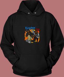 Funny Friday The 13th 80s Hoodie