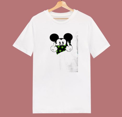 Funny Mickey Mouse Thug Life Vest 80s T Shirt