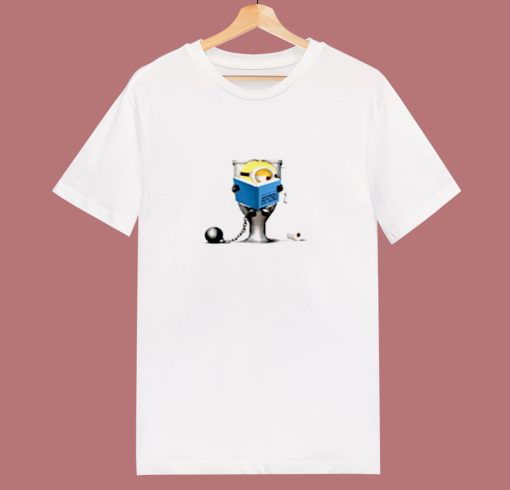 Funny Minions Prison Jail 80s T Shirt