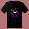 Funny Pokemon Gengar Kanji 80s T Shirt