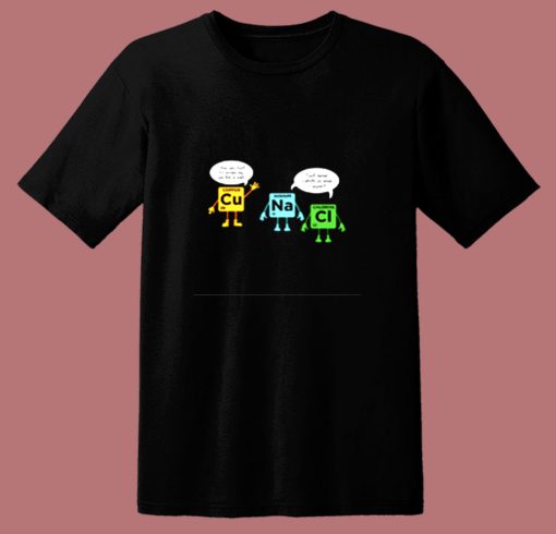 Funny Scientist Nerd Geeks Students Teachers 80s T Shirt