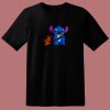 Funny Scooby Doo And Stitch Friend 80s T Shirt