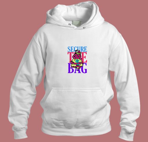 Funny Secure The Bag Money Aesthetic Hoodie Style