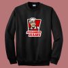 Funny Steamed Hams Kfc Simpson 80s Sweatshirt