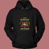 Funny Unicorn Not Today Jesus Satan 80s Hoodie