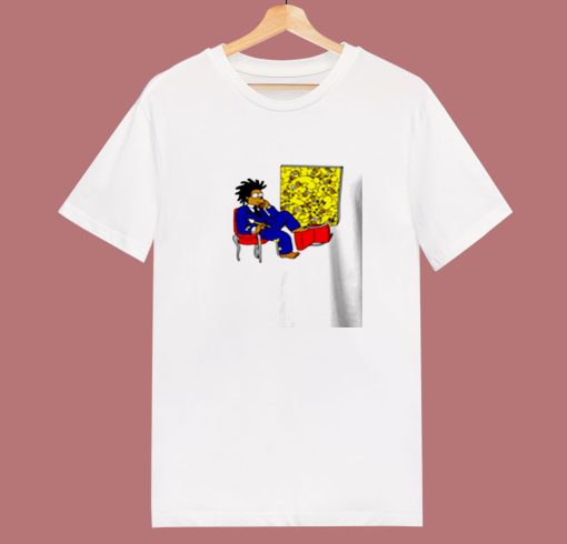 Funny Vintage Basquiat Simpson 80s T Shirt