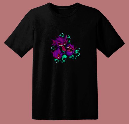 Gang Gar Gengar Custom 80s T Shirt