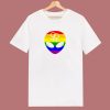 Gay Pride Flag Alien 80s T Shirt