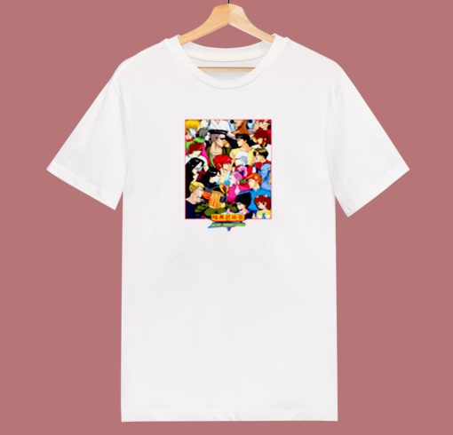 Girl Anime 80s T Shirt