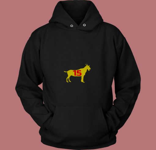 Goat 15 Kansas Football Vintage Kc 80s Hoodie