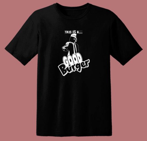 Good Burger One Tasty Burger Pulp Fiction Parody 80s T Shirt