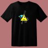 Gravity Falls Bill Cipher Walking 80s T Shirt