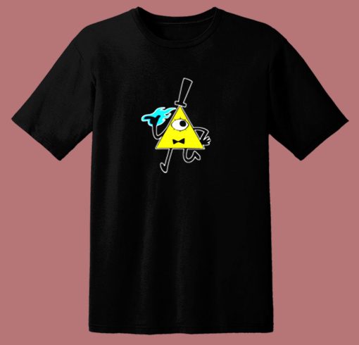 Gravity Falls Bill Cipher Walking 80s T Shirt