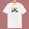 Great Wave Off Kanagawa Parody 80s T Shirt