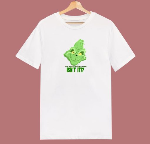 Green Grinch 80s T Shirt