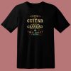 Guitar Grandad Fathers Day 80s T Shirt