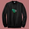 Gumby Green Before It Was Cool Earth Planet 80s Sweatshirt